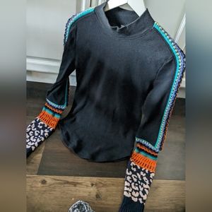 Free People switch it up thermal top xs small